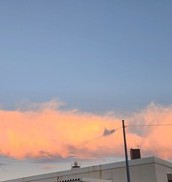 夕方の空　(安佐南区古市のサロン)の画像